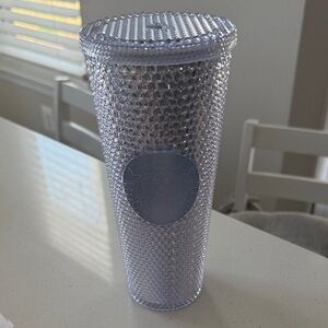 Starbucks Silver Textured Tumbler